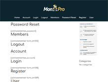Tablet Screenshot of monpro24.fr